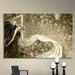 Highland Dunes 'Mermaid Sepia' Painting Print on Wrapped Canvas Canvas | 8 H x 12 W x 2 D in | Wayfair 1C59705DDE2447639AEDE113047D7BA1