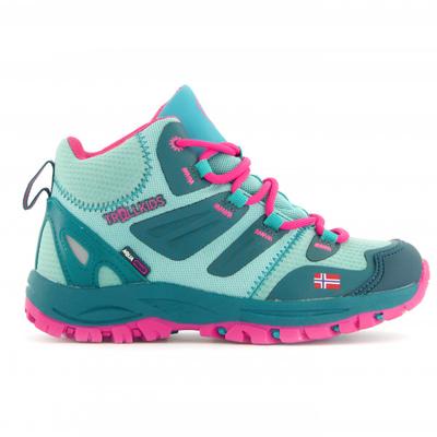 Trollkids - Kid's Rondane Hiker Mid - Wanderschuhe 40 | EU 40 türkis Image