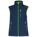 Trollkids - Kid's Trollfjord Vest - Softshellweste Gr 164 blau