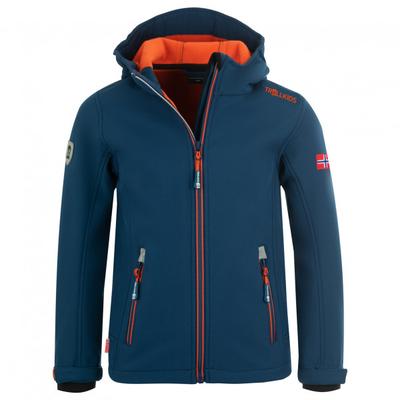 Trollkids - Kid's Trollfjord Jacket - Softshelljacke Gr 176 blau