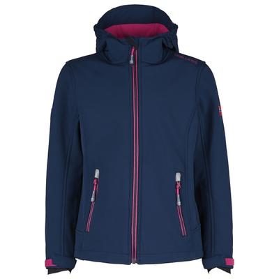 Trollkids - Girl's Trollfjord Jacket - Softshelljacke Gr 110 blau