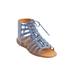 Wide Width Women's The Renata Sandal by Comfortview in Chambray Blue (Size 10 W)