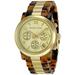 Michael Kors Accessories | Michael Kors Tortoise And Gold Runway Watch | Color: Brown/Gold | Size: Os