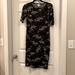 Lularoe Dresses | Lularoe Julia Dress - Like New! | Color: Black/Green | Size: Xs