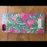 Lilly Pulitzer Accessories | Lilly Pulitzer Charging Case For Iphone 5c, 5s, 5 | Color: Green/Pink | Size: Os