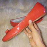 Coach Shoes | Coach Flats Size 10 | Color: Orange/Red | Size: 10
