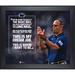 James Franklin Penn State Nittany Lions Framed Autographed 20" x 24" Quote Photograph with "We Are State" Inscription