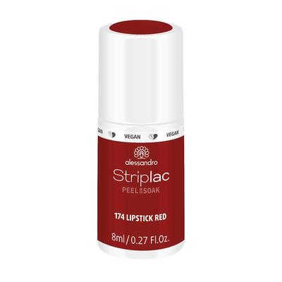 Alessandro - Striplac Peel or Soak Nagellack 8 ml 174 - LIPSTICK RED
