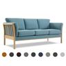 Kragelund »Aya« Couch 197x82x80 cm / 3 Sitzer / Magoha 851 Dark Blue