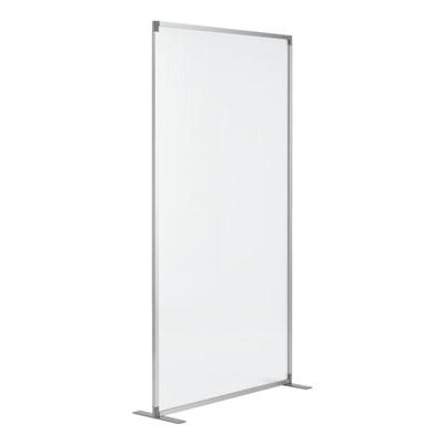 Moderationswand »1103851« Acryl 100/180 cm silber, Magnetoplan, 180 cm