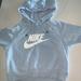 Nike Tops | Cropped Baby Blue Nike Sweatshirt | Color: Blue | Size: M