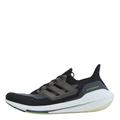 adidas Men's Ultraboost 21 Running Shoes, Core Black Silver Met Solar Yellow, 8 UK