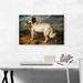 ARTCANVAS The Champion a Newfoundland w/ a Rabbit by Edwin Henry Landseer - Wrapped Canvas Print Canvas in Brown/White | Wayfair LANDSE17-1S-26x18