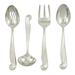 Highland Dunes Valmar 4 Piece Hostess Set Stainless Steel in Gray | Wayfair 4A3AE2CF114B47218428301E7E8D0E94