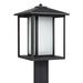 Birch Lane™ Vermont 1 -Light 15" H Hardwired Lantern Head Aluminium/Metal in Black | 15 H x 9 W x 9 D in | Wayfair 3784C1B99A6F45CFBD41DD5B8175D4A7