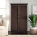 August Grove® Bredevoort Armoire Wood in Brown | 61 H x 35.5 W x 16.75 D in | Wayfair 5E97E38FEE5B4CD9B418DA3C742458B3