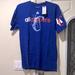 Adidas Shirts | Brand New - Los Angeles All Clippers T-Shirt | Color: Blue | Size: L