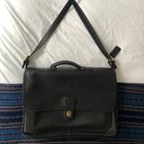 Coach Bags | Leather Coach Briefcase | Color: Black | Size: Os