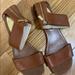 Michael Kors Shoes | Michael Kors Ankle Strap Sandals | Color: Brown/Tan | Size: 7.5