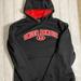 Under Armour Shirts | Men's Under Armour , Fleece Lined Pullover Hoodie | Color: Black/Red | Size: L