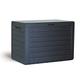 KG KITGARDEN - Mehrzweck-Aufbewahrungsbox für den Außenbereich, Kapazität 190 l, 78 x 44 x 55 cm, braun, Multi-Storage-Box 190 l