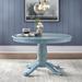 Breakwater Bay Josanna Pedestal Dining Table Wood in Blue | 29.75 H x 46 W x 46 D in | Wayfair B617C3158F034D8A88F766AB9EE21AAD