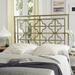 House of Hampton® Lucinda Metal Headboard Metal in Gray | Twin | Wayfair 9509B7B42DA94AD8BEF0675A5730AEA2