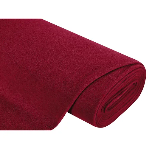 Tissu polaire, bordeaux