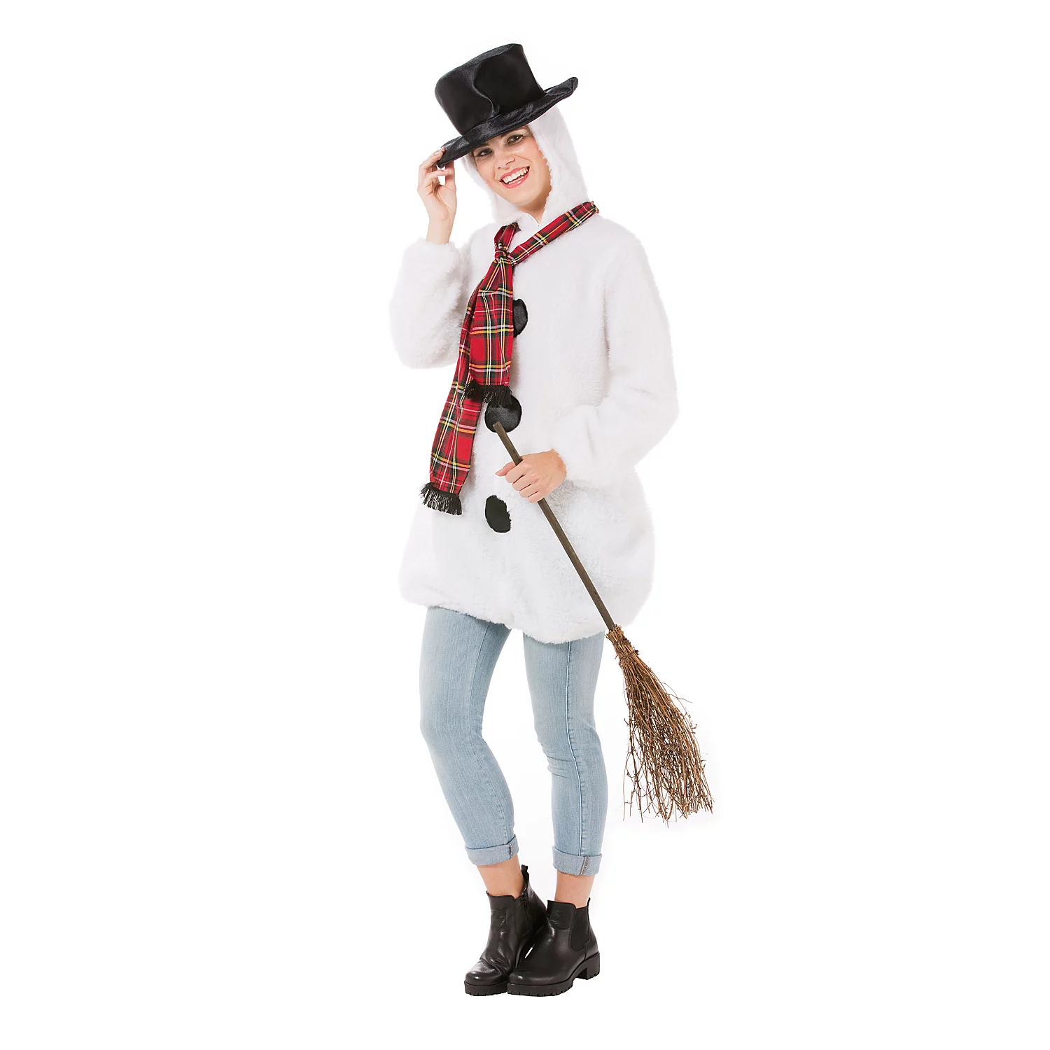 Déguisement "bonhomme de neige", unisexe