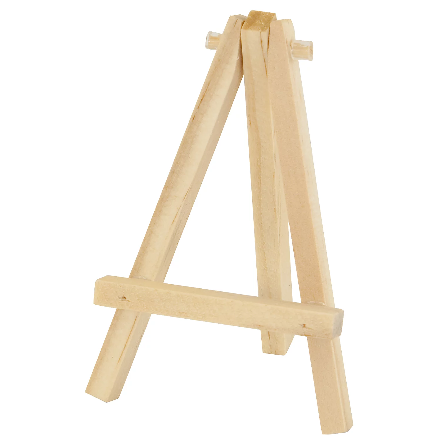 Mini chevalet "porte-carte" en bois, 8 cm, 6 pièces