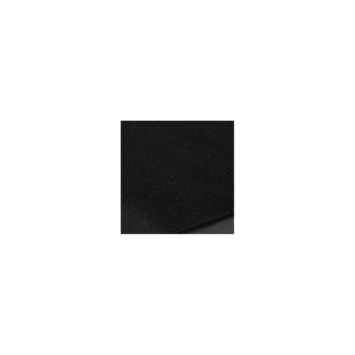 Tissu velours élégant, noir
