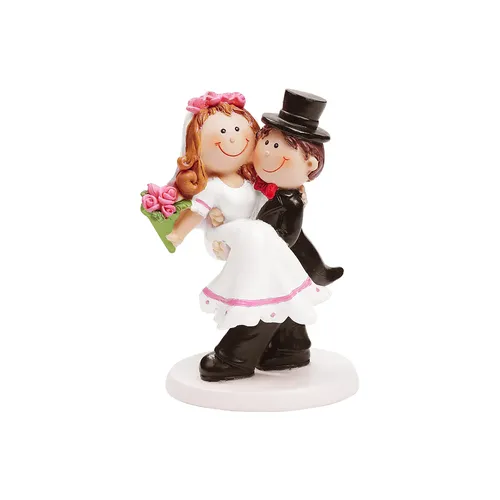 Couple de mariés, 9 cm