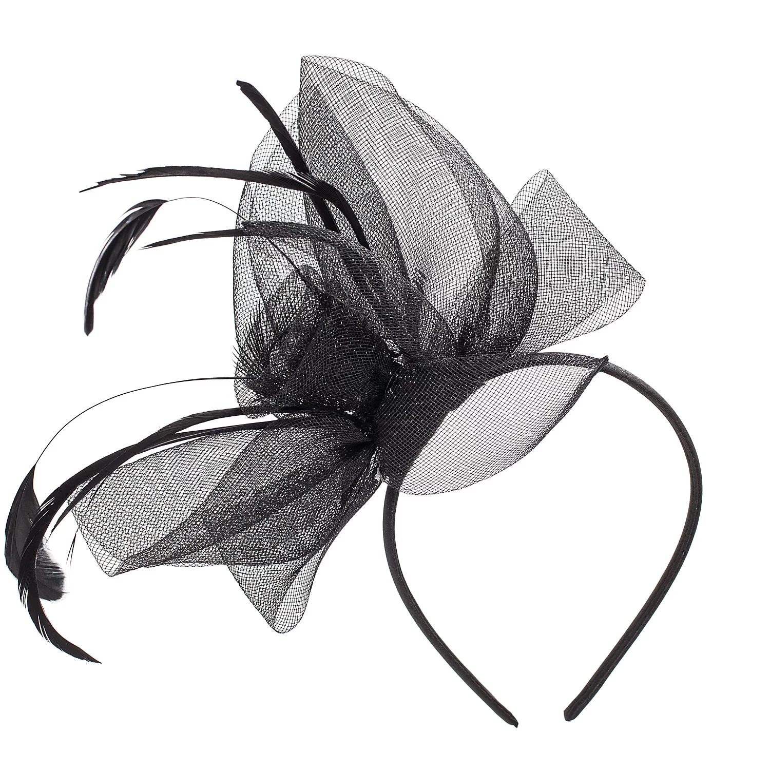 Serre-tête "rose", noir