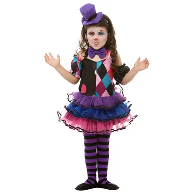 Clown-Kostüm Raute für Kinder Image