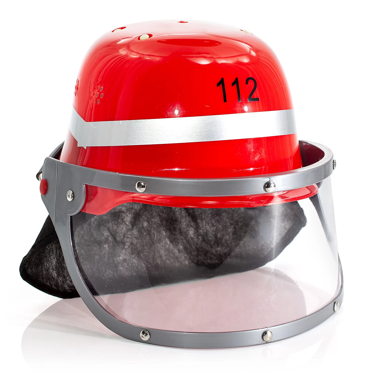 Kinder-Feuerwehrhelm, rot Image