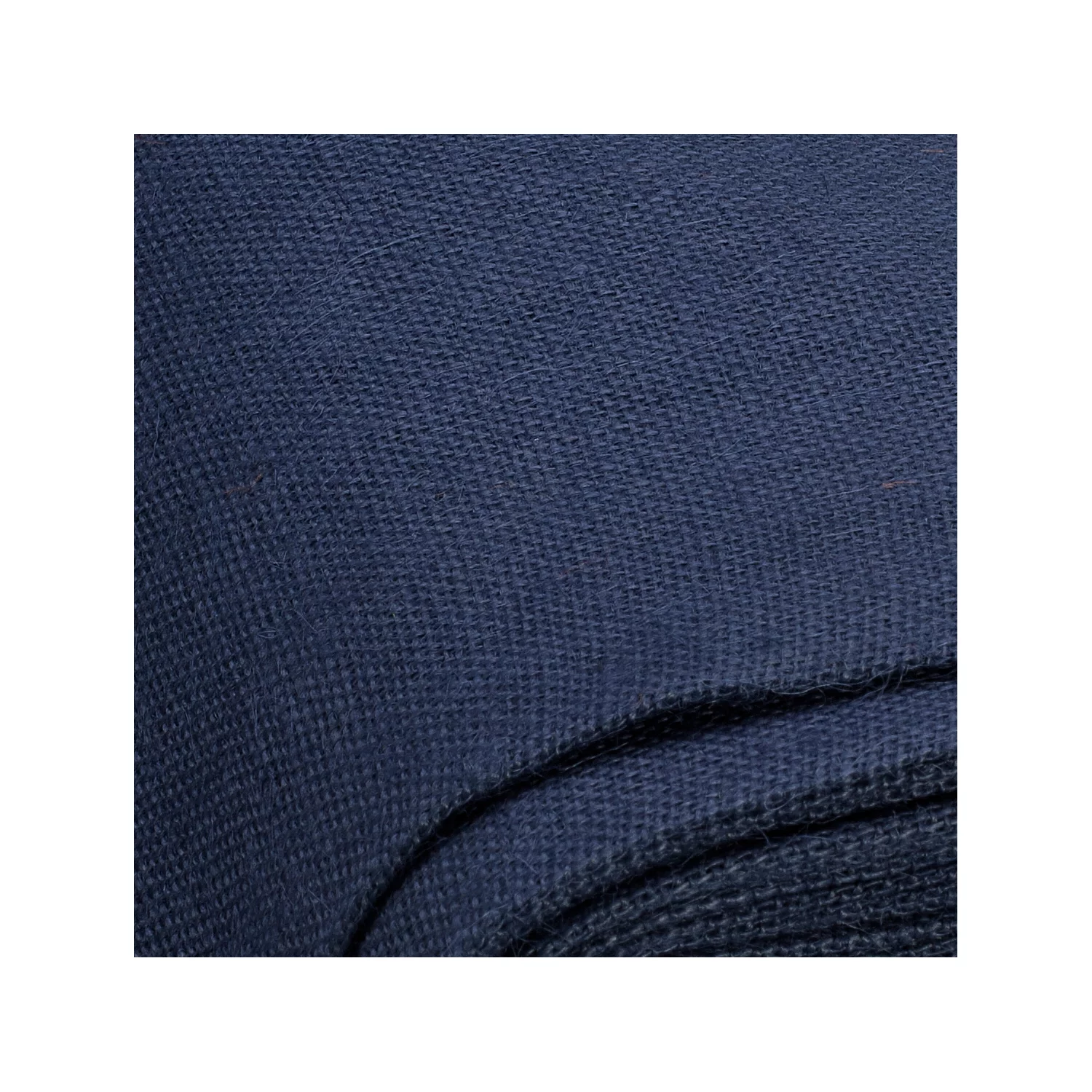 Toile de jute, bleu