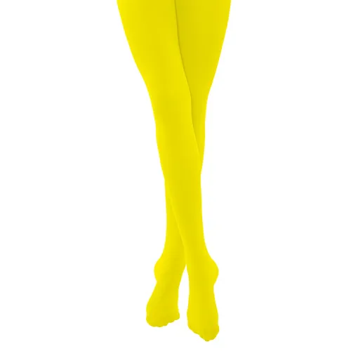 Collants, jaune clair