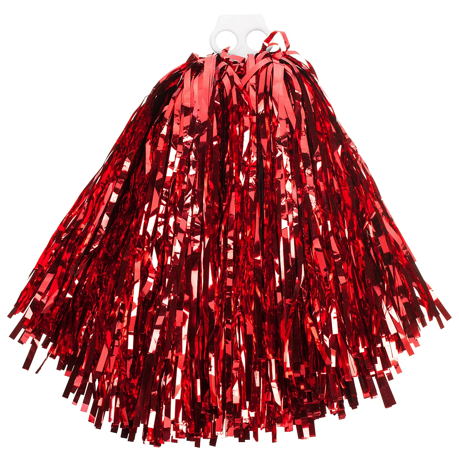 Pompon de pom pom girl, rouge métallisé