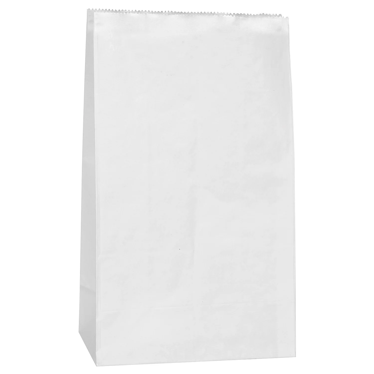 Papiertüten, weiß, 21 x 12 cm, 15 Stück