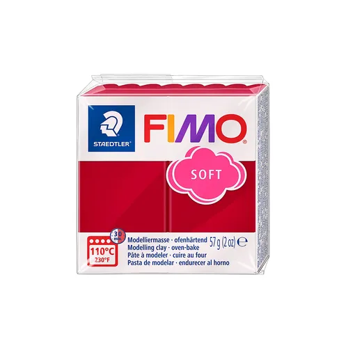 Fimo-Soft, kirschrot, 57 g