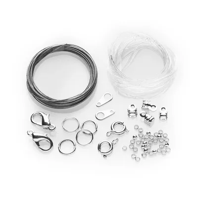 Collier- & Armband-Set, silber Image
