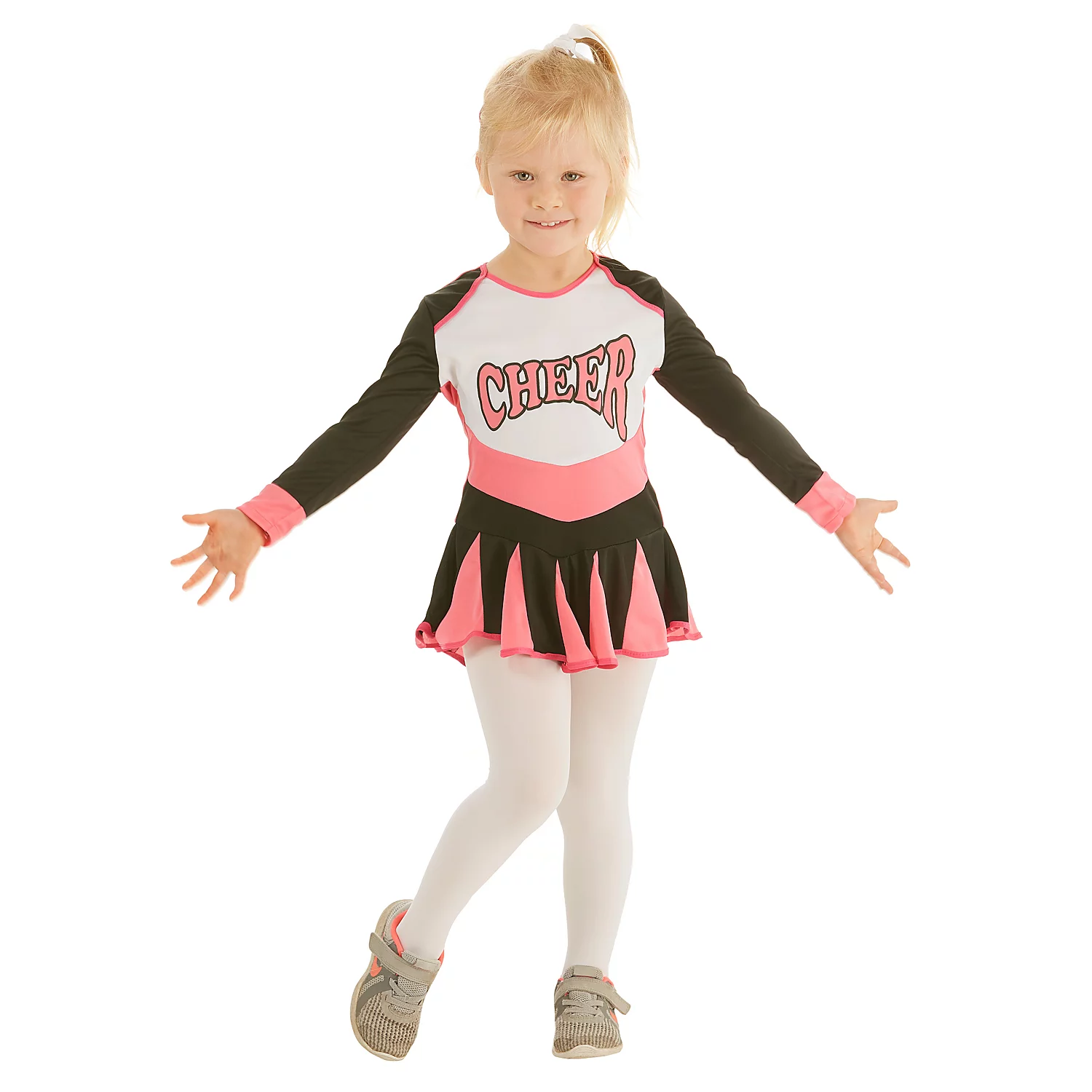 Cheerleader-Kostüm für Kinder, pink Image