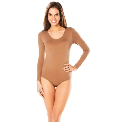 buttinette Garde- und Tanzbody für Erwachsene, beige Image