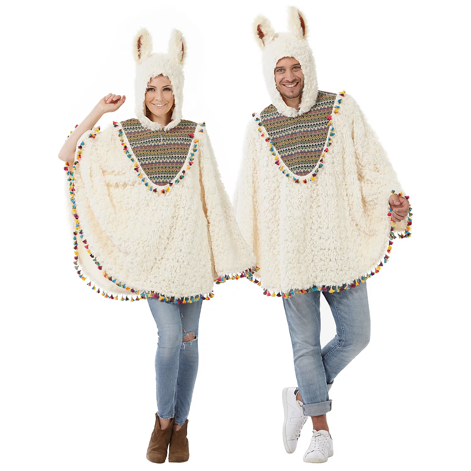 buttinette Lama-Poncho Image