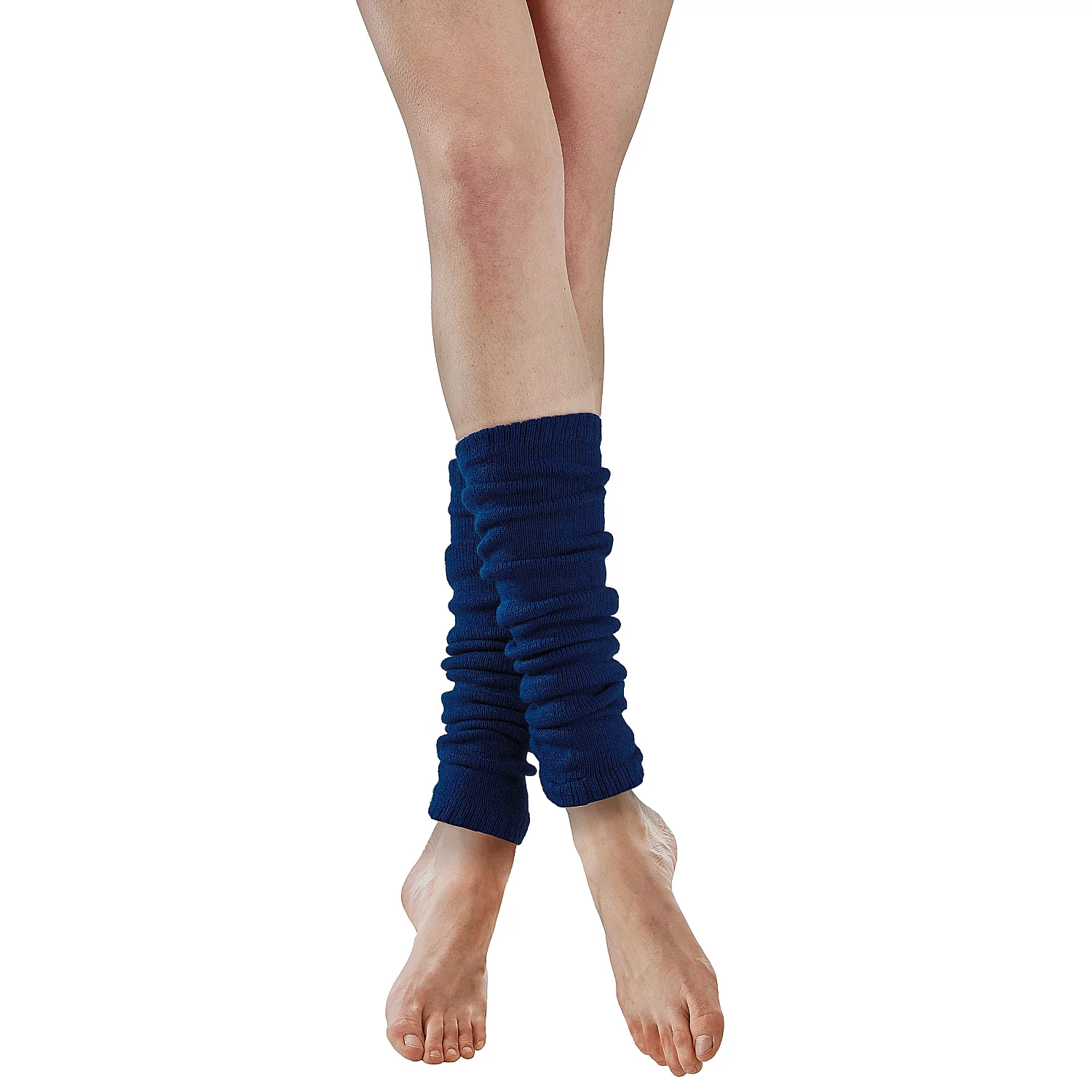 Strick-Beinstulpen, dunkelblau Image