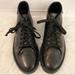 Burberry Shoes | Burberry Leather Moto Combat Lace Up Military Boot | Color: Black | Size: 7