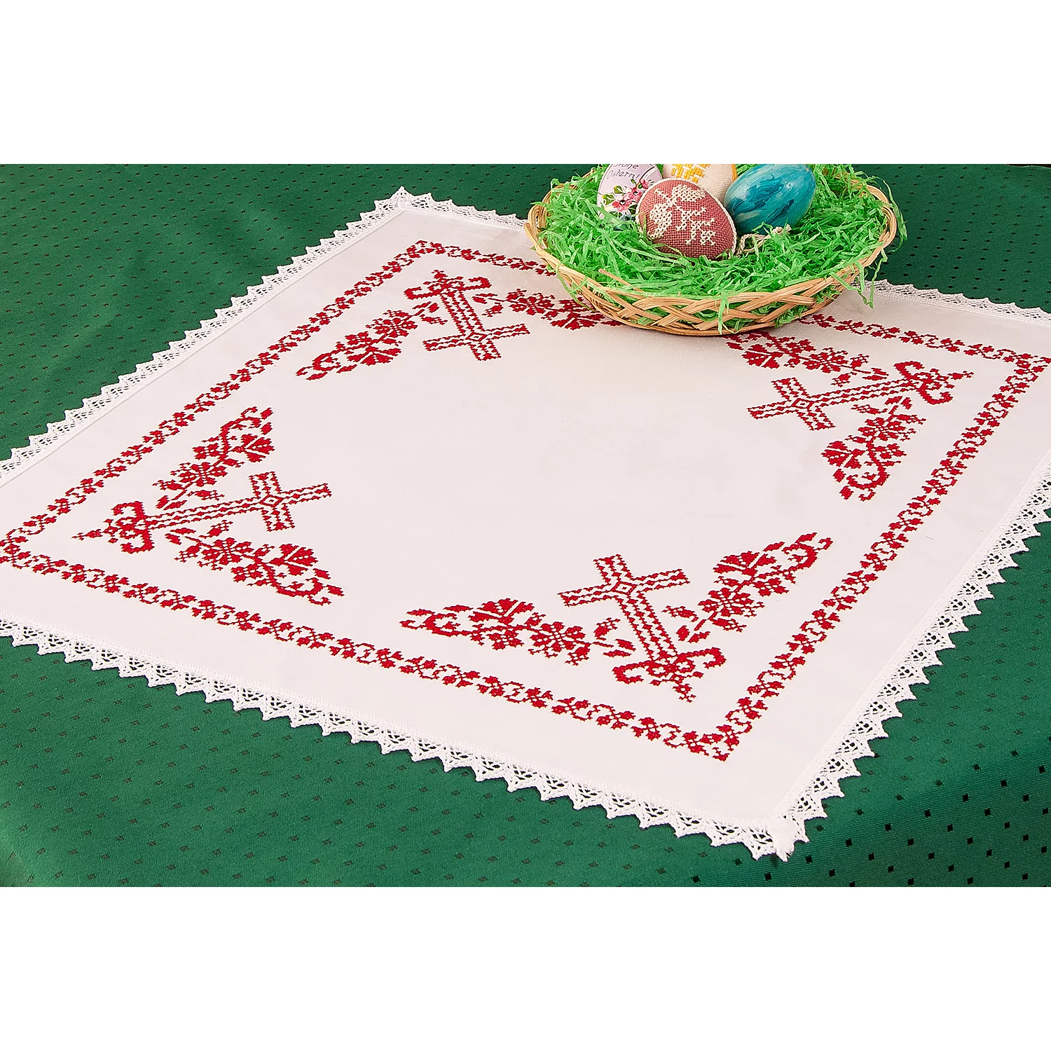 Weihkorbdecke Kreuz Image