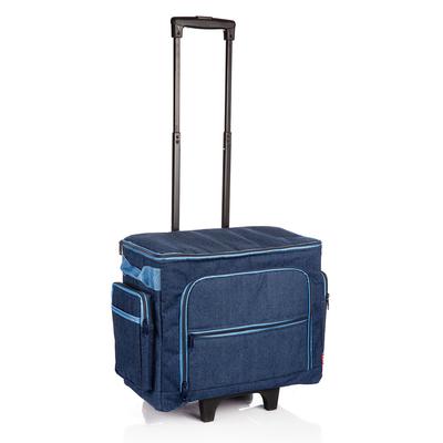 Prym Nähmaschinen-Trolley, jeans, Größe: 44 x 22 x 36 cm Image