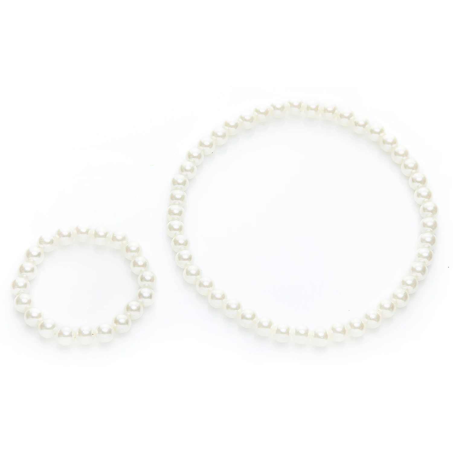 Schmuck-Set Perlen, creme Image
