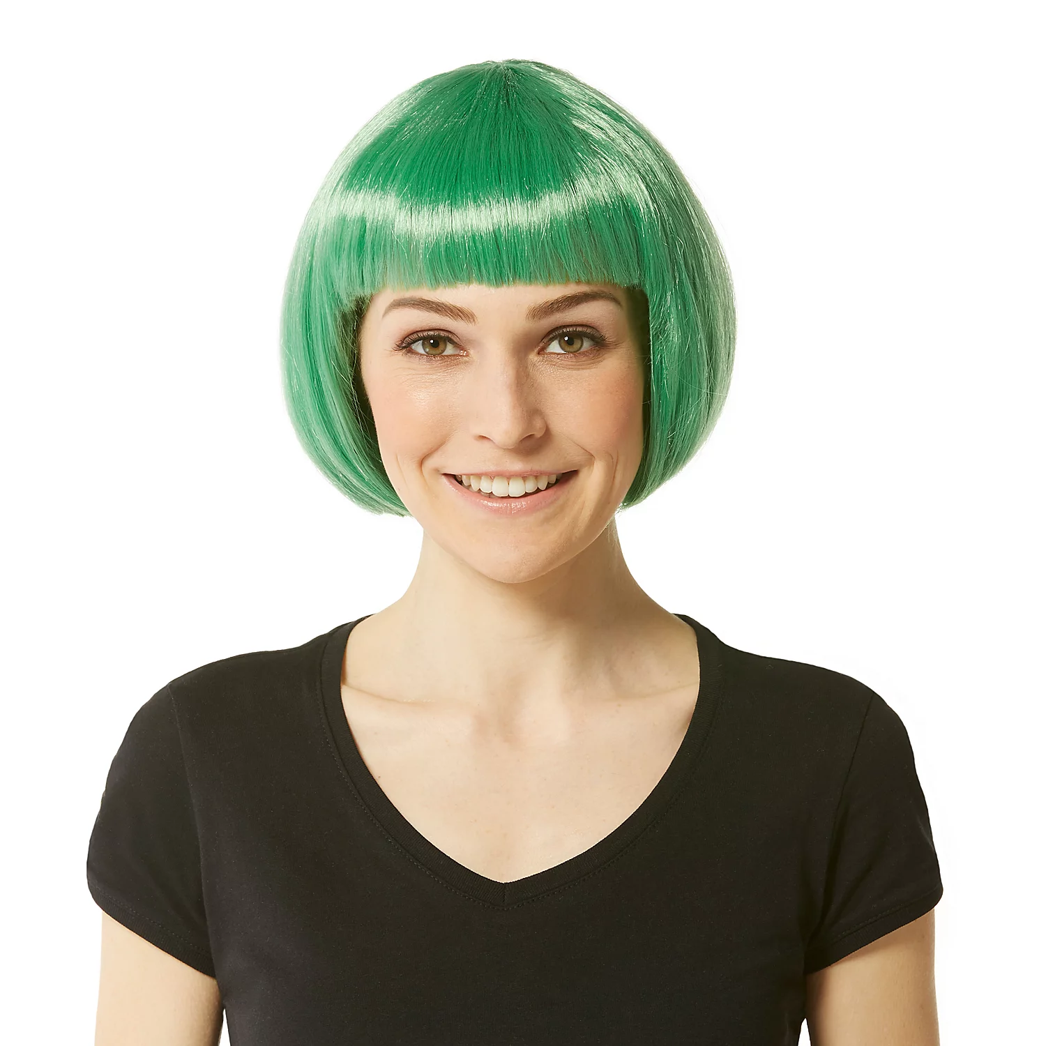 Bob-Perücke, dunkelgrün Image